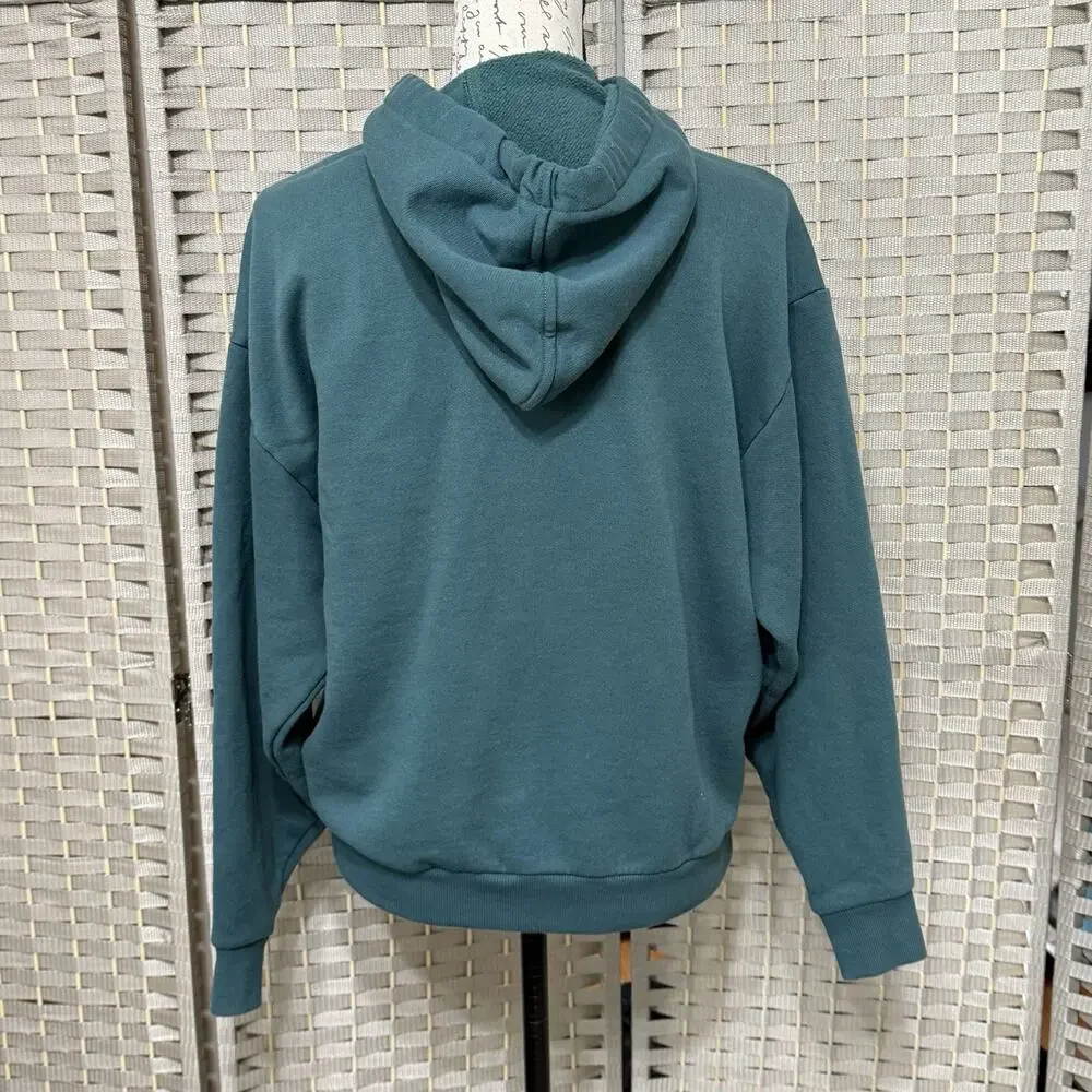 ALO Accolade Women’s Sweatsuit Hoodie Straight Leg Pants Size XS Clover Green - Picture 3 of 11
